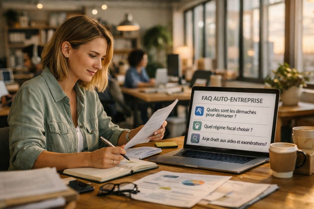 Foire aux questions sur la création de son auto entreprise